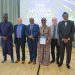 From left: Abdullahi Aliyu Maiwada, PhD,
National PRO, Nigeria Customs Service; Mr. Timi Bomodi, Deputy Comptroller-General of Customs (DCG); Roger Wolens, President, Green Apple Awards; Mbiduffu Ibrahim fsi, Comptroller in Charge of CSR; Prof. John Struthers, University of West Scotland and Mr. Chris Adetayo, Consultant CSR at the Commonwealth CSR Awards held at the Bargeddie International Hub, Bargeddie, Scotland, United Kingdom on Friday 31, July 2026.