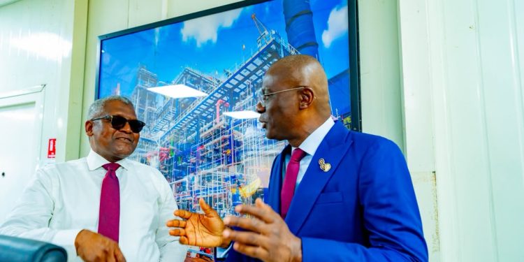 Dangote and Sanwo-Olu
