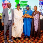 From left: Akinadewo, Daniel, Sanwo-Olu and Lai Mohammed