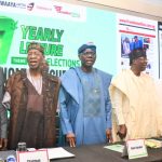 From left: Akinadewo, Mohammed, Sanwo-Olu, Daniel, Adebutu, Adesina