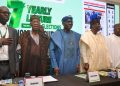 From left: Akinadewo, Mohammed, Sanwo-Olu, Daniel, Adebutu, Adesina