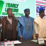 From left: Akinadewo, Mohammed, Sanwo-Olu, Daniel, Adebutu, Adesina
