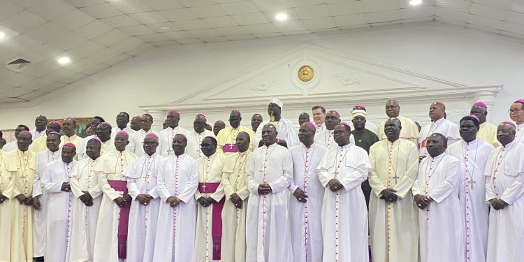 Ooni and Catholic Bishops