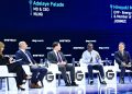 Nigeria LNG Managing Director, Mr Adeleye Falade (4th left) addressing gas industry executives during the ongoing Gastech 2026 Exhibition and Conference in Bangkok, Thailand